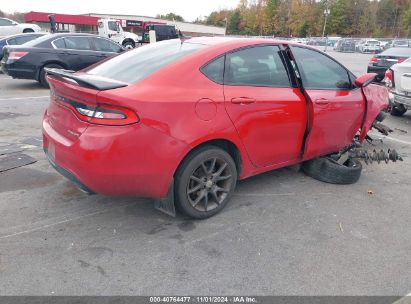 Lot #3035073856 2016 DODGE DART SXT