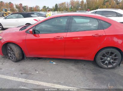 Lot #3035073856 2016 DODGE DART SXT