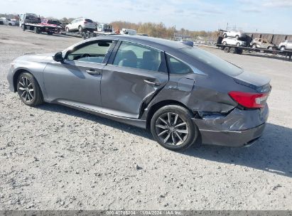 Lot #2992816207 2022 HONDA ACCORD EX-L