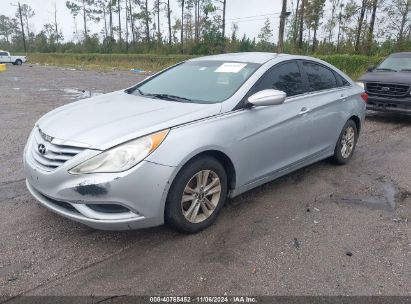 Lot #3042570519 2011 HYUNDAI SONATA GLS