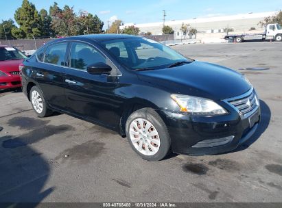 Lot #2992832408 2014 NISSAN SENTRA S