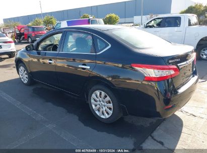 Lot #2992832408 2014 NISSAN SENTRA S