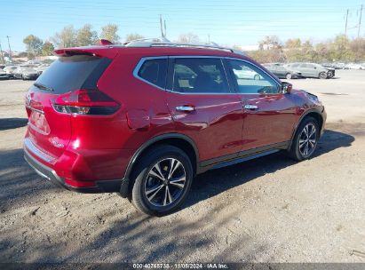 Lot #2992816192 2020 NISSAN ROGUE SV INTELLIGENT AWD