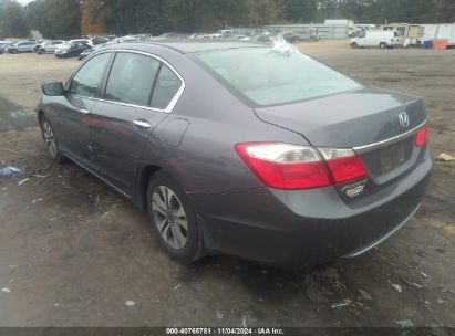 Lot #3035073811 2015 HONDA ACCORD LX