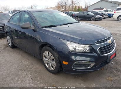 Lot #2995294939 2015 CHEVROLET CRUZE LS AUTO