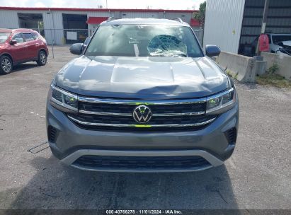 Lot #2992822020 2021 VOLKSWAGEN ATLAS 3.6L V6 SE W/TECHNOLOGY