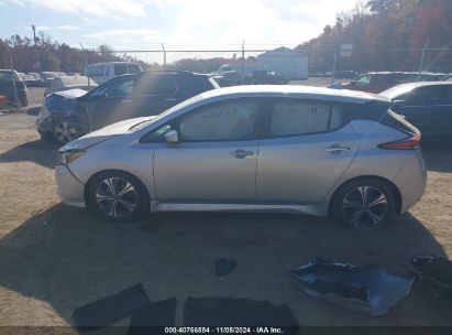 Lot #3034472686 2022 NISSAN LEAF SV 40 KWH