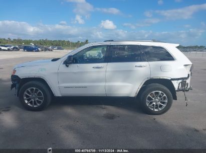 Lot #3005346324 2015 JEEP GRAND CHEROKEE LIMITED