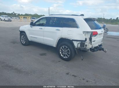 Lot #3005346324 2015 JEEP GRAND CHEROKEE LIMITED