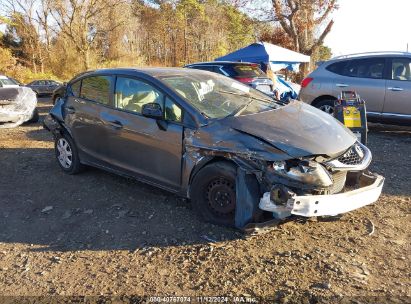 Lot #3034472683 2013 HONDA CIVIC LX