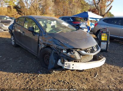 Lot #3034472683 2013 HONDA CIVIC LX