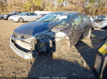 Lot #3034472683 2013 HONDA CIVIC LX