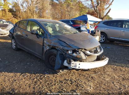 Lot #3034472683 2013 HONDA CIVIC LX