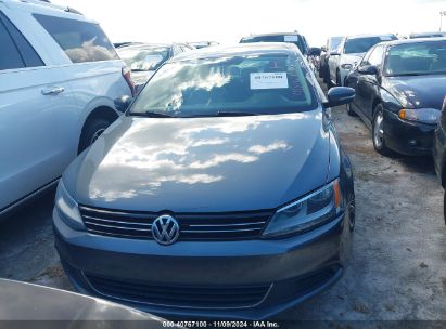 Lot #2995280295 2013 VOLKSWAGEN JETTA 2.5L SE