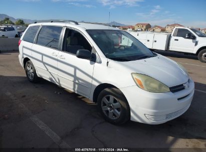 Lot #3035095748 2004 TOYOTA SIENNA LE