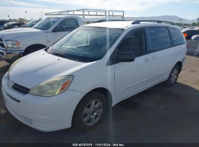 Lot #3035095748 2004 TOYOTA SIENNA LE