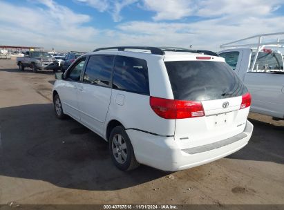 Lot #3035095748 2004 TOYOTA SIENNA LE