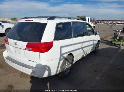 Lot #3035095748 2004 TOYOTA SIENNA LE