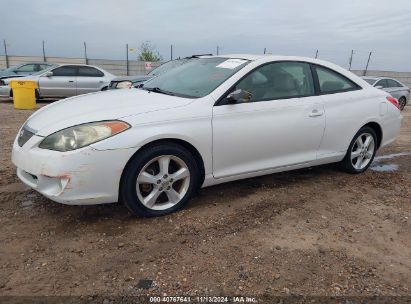 Lot #2997781199 2005 TOYOTA CAMRY SOLARA SLE V6