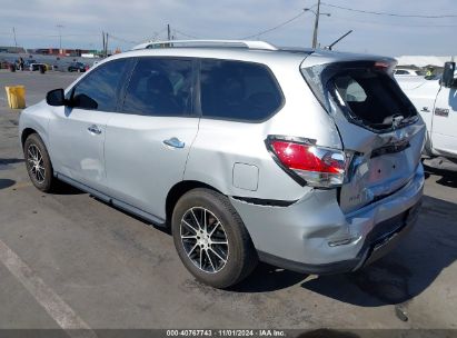 Lot #3035095191 2015 NISSAN PATHFINDER S