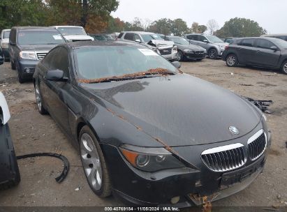 Lot #3005346234 2007 BMW 6 SERIES 650I