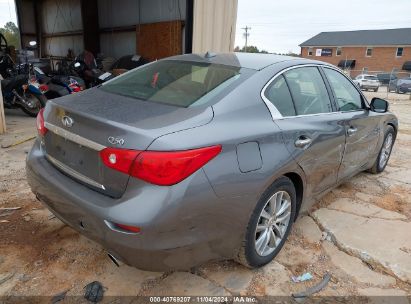 Lot #2992821572 2014 INFINITI Q50 PREMIUM