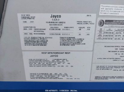 Lot #2995295244 2019 JAYCO OTHER