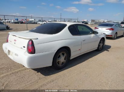 Lot #2992829267 2002 CHEVROLET MONTE CARLO SS