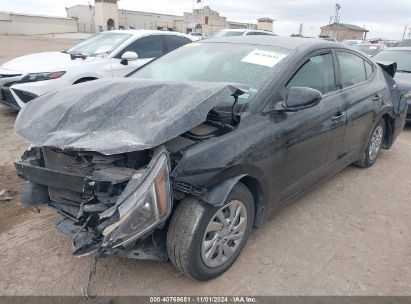 Lot #2992829262 2020 HYUNDAI ELANTRA SE