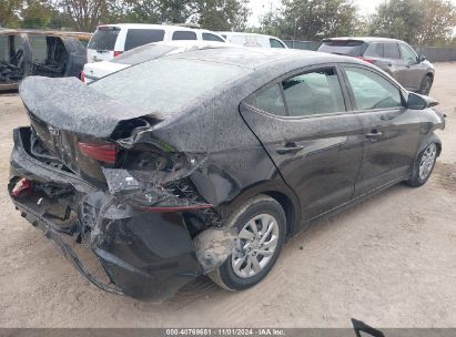 Lot #2992829262 2020 HYUNDAI ELANTRA SE