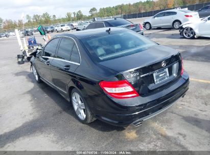 Lot #3037545844 2010 MERCEDES-BENZ C 300 LUXURY/SPORT