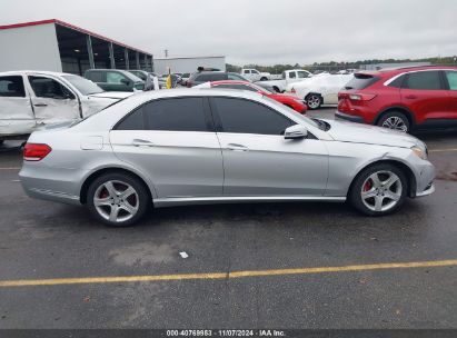 Lot #2989127577 2014 MERCEDES-BENZ E 350 4MATIC