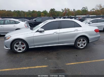 Lot #2989127577 2014 MERCEDES-BENZ E 350 4MATIC