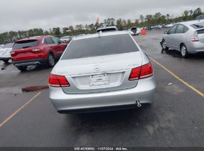 Lot #2989127577 2014 MERCEDES-BENZ E 350 4MATIC