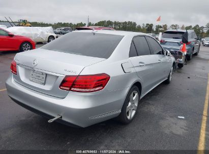 Lot #2989127577 2014 MERCEDES-BENZ E 350 4MATIC