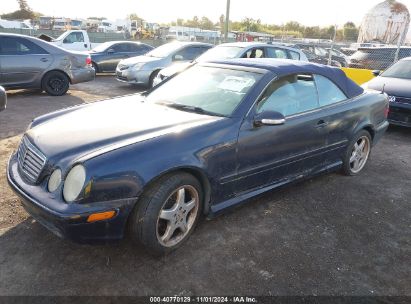 Lot #2992814077 2002 MERCEDES-BENZ CLK-CLASS BASE (A5)