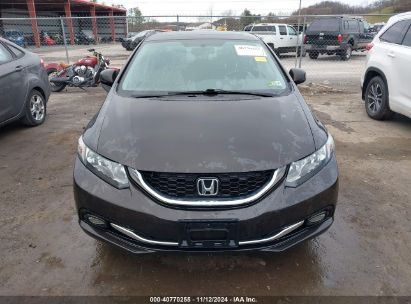 Lot #3035073518 2013 HONDA CIVIC EX-L