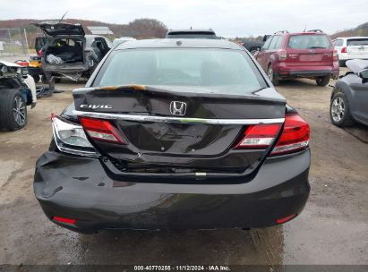 Lot #3035073518 2013 HONDA CIVIC EX-L