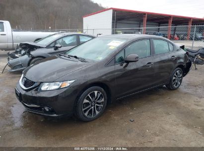 Lot #3035073518 2013 HONDA CIVIC EX-L