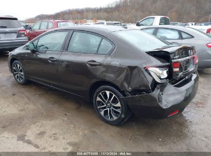 Lot #3035073518 2013 HONDA CIVIC EX-L