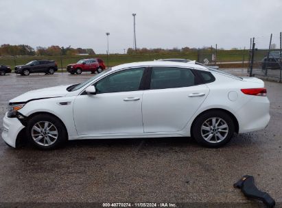 Lot #3035084614 2016 KIA OPTIMA LX