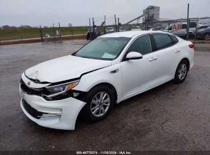 Lot #3035084614 2016 KIA OPTIMA LX