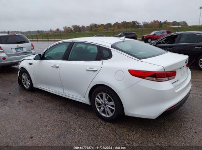 Lot #3035084614 2016 KIA OPTIMA LX