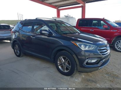 Lot #2990356921 2017 HYUNDAI SANTA FE SPORT 2.4L