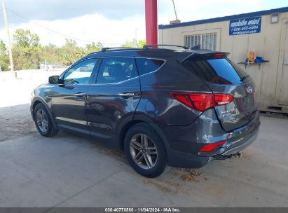 Lot #2990356921 2017 HYUNDAI SANTA FE SPORT 2.4L