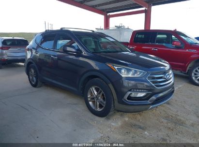 Lot #2990356921 2017 HYUNDAI SANTA FE SPORT 2.4L