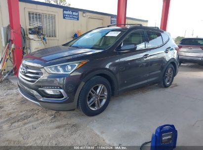 Lot #2990356921 2017 HYUNDAI SANTA FE SPORT 2.4L