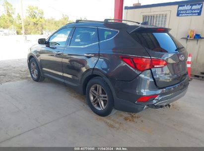 Lot #2990356921 2017 HYUNDAI SANTA FE SPORT 2.4L