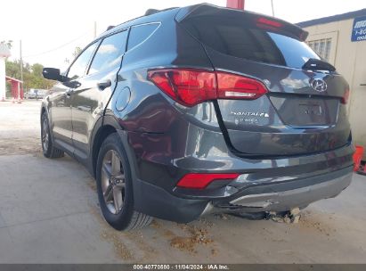 Lot #2990356921 2017 HYUNDAI SANTA FE SPORT 2.4L