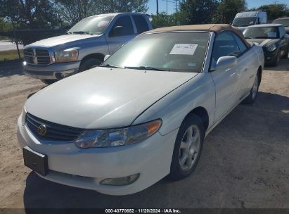 Lot #2992829237 2002 TOYOTA CAMRY SOLARA SLE V6